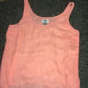 Transparent shirt( peach)